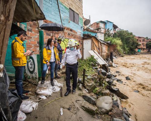 FotografoFoto Alcaldía de Medellín:El DAGRD presenta plan de contingencia para la atención de incidentes en la primera temporada de lluvias. 